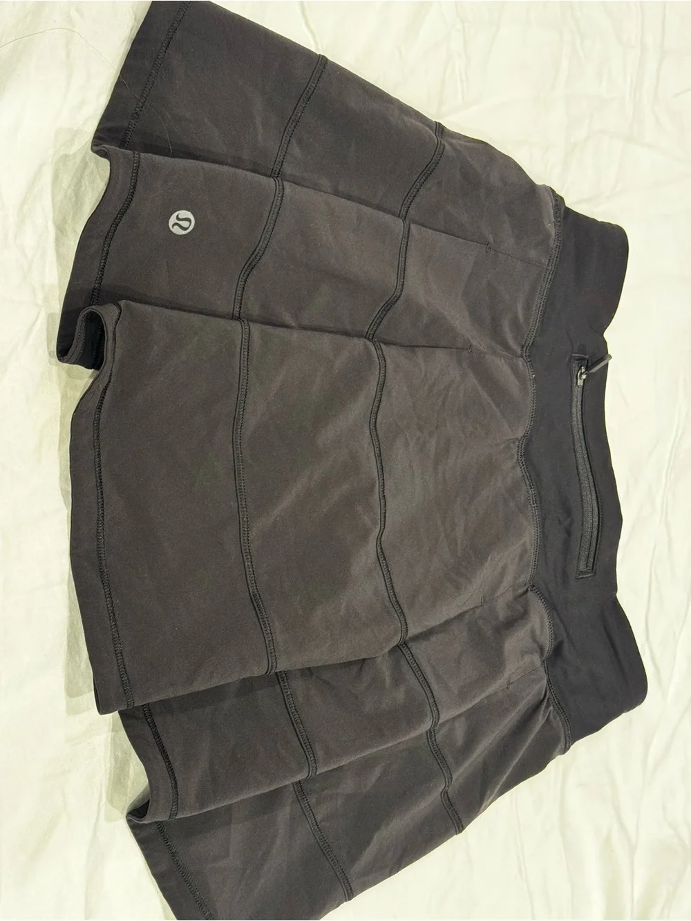 lululemon womens skort with Zip Pocket